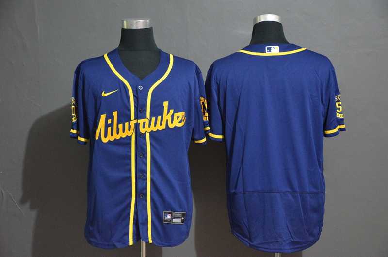 Brewers Blank Royal Nike 2020 Flexbase Jersey,We sell and wholesale Brewers Blank Royal Nike 2020 Flexbase Jersey on line form chian!